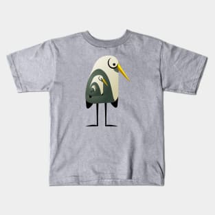 Funny Geometrical Birds - Three in One Kids T-Shirt